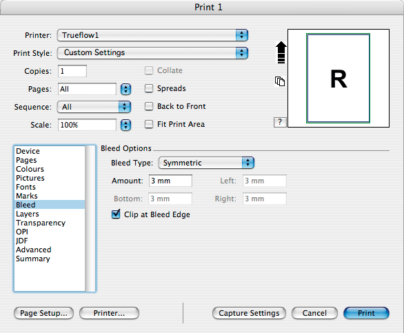 How to define your PDF Settings for Quark & Distiller to successfully submit a print job to Inka Colour Print.